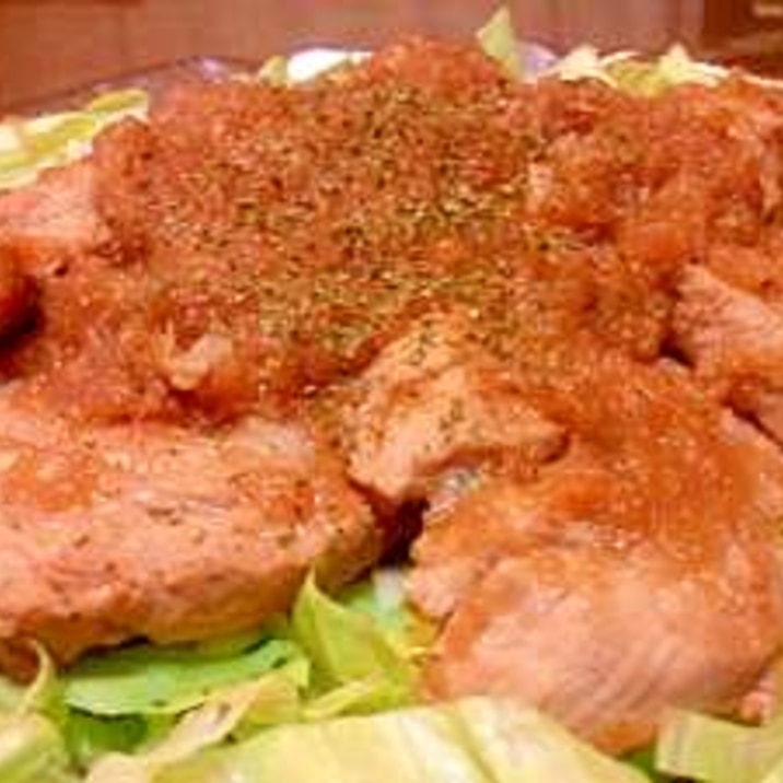 たっぷりオニオンの豚ひれ肉焼き